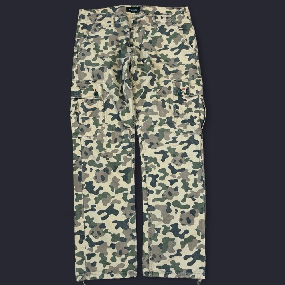LRG Lifted Research Group Camo Cargo Pants Men's 36x32.5 Skater Grunge Y2K VTG